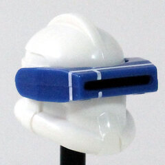 White Print Blue Macrobinoculars- CAC