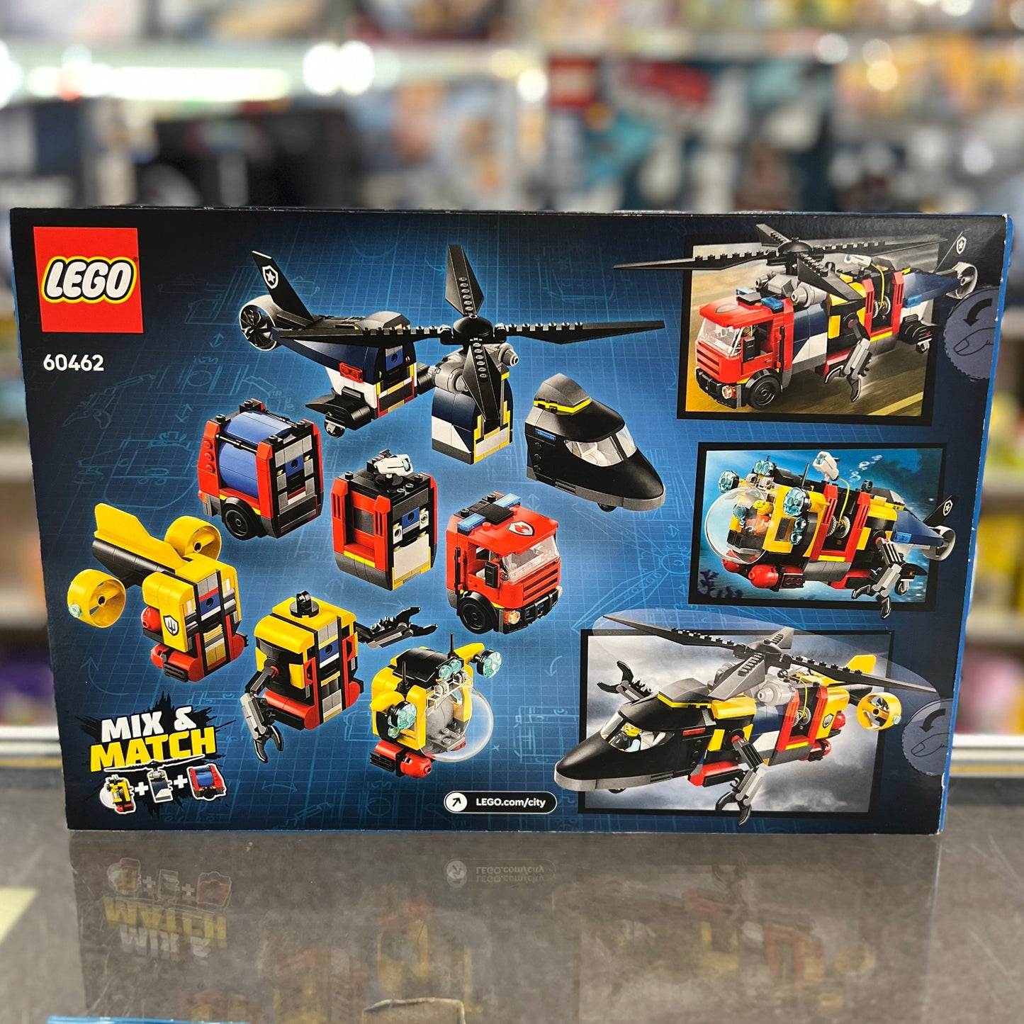 Helicopter, Fire Truck & Submarine Remix, 60462