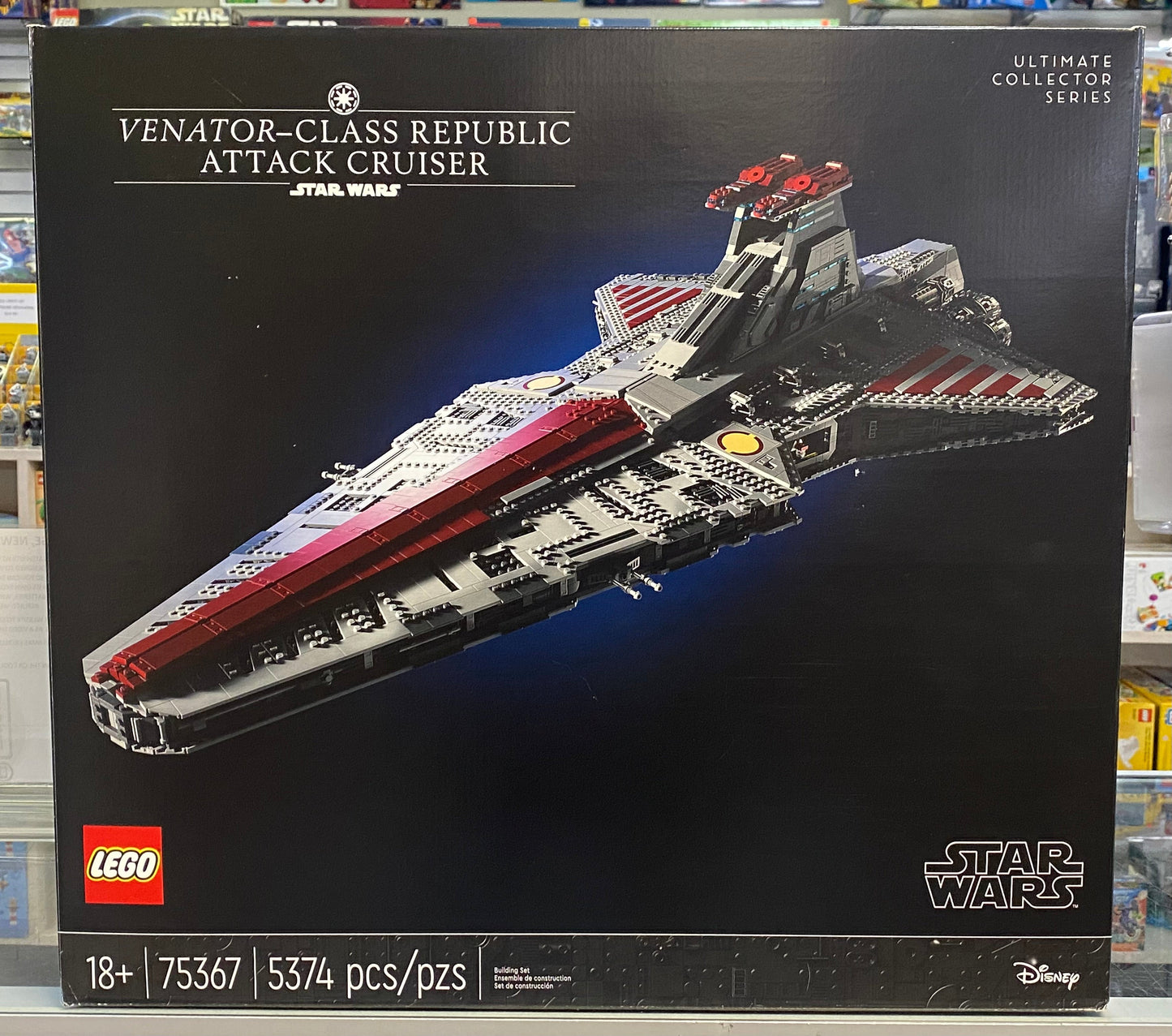 75367 - Venator-Class Republic Attack Cruiser - EMPTY BOX ONLY