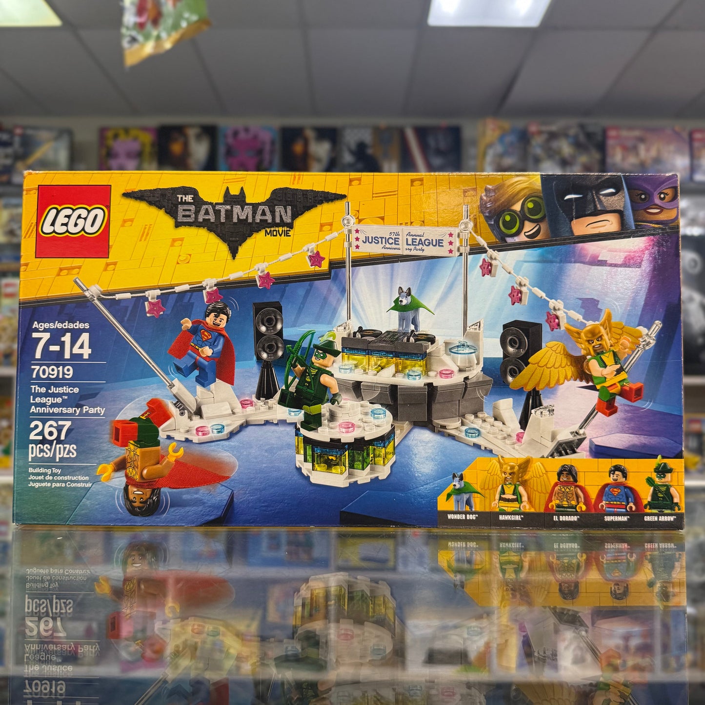 70919 - The Justice League Anniversary Party - EMPTY BOX ONLY
