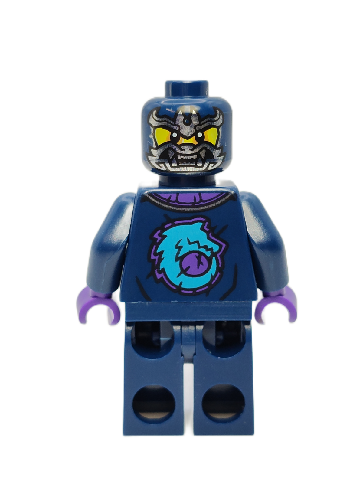 Wolf Mask Claw Warrior - Neck Bracket, njo0869 - LEGO® Ninjago Minifigure