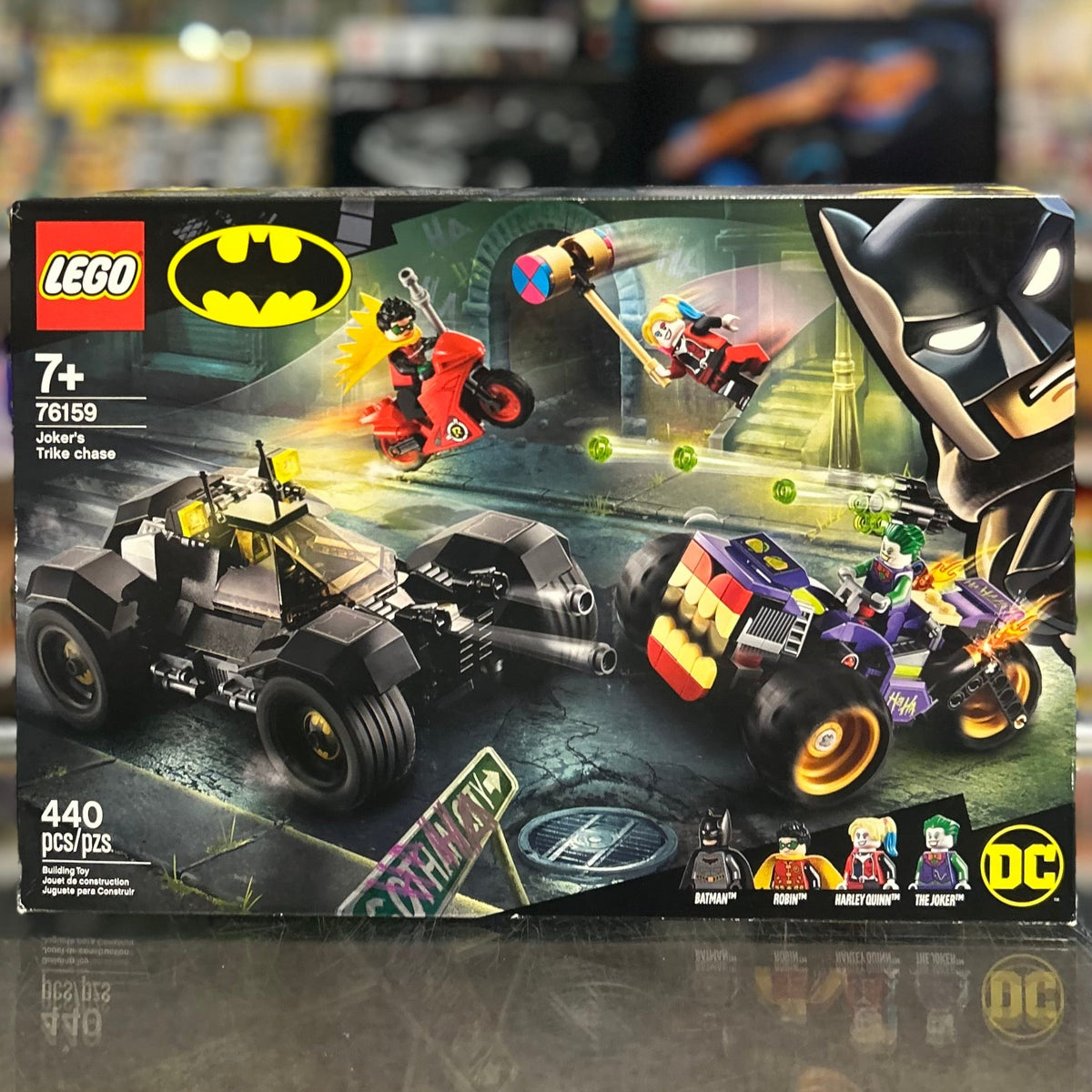 76159 - Joker's Trike Chase - EMPTY BOX ONLY