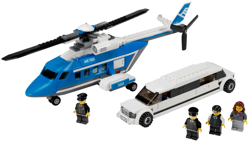 Helicopter and Limousine, 3222-1