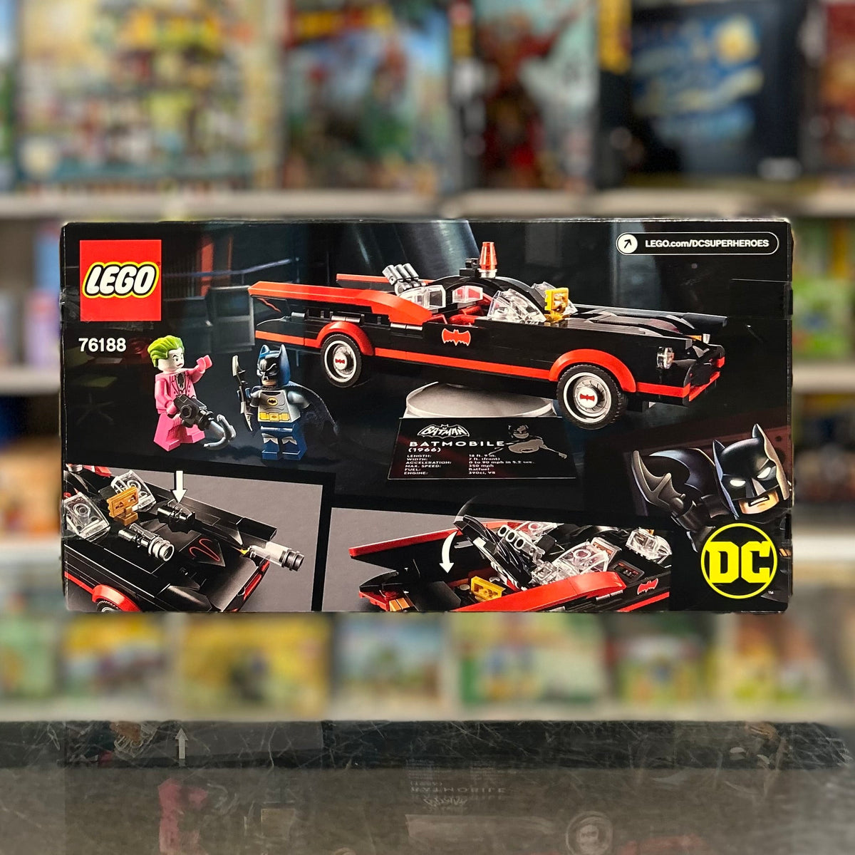 Batman Classic TV Series Batmobile, 76188 LEGO® Super Heroes Set