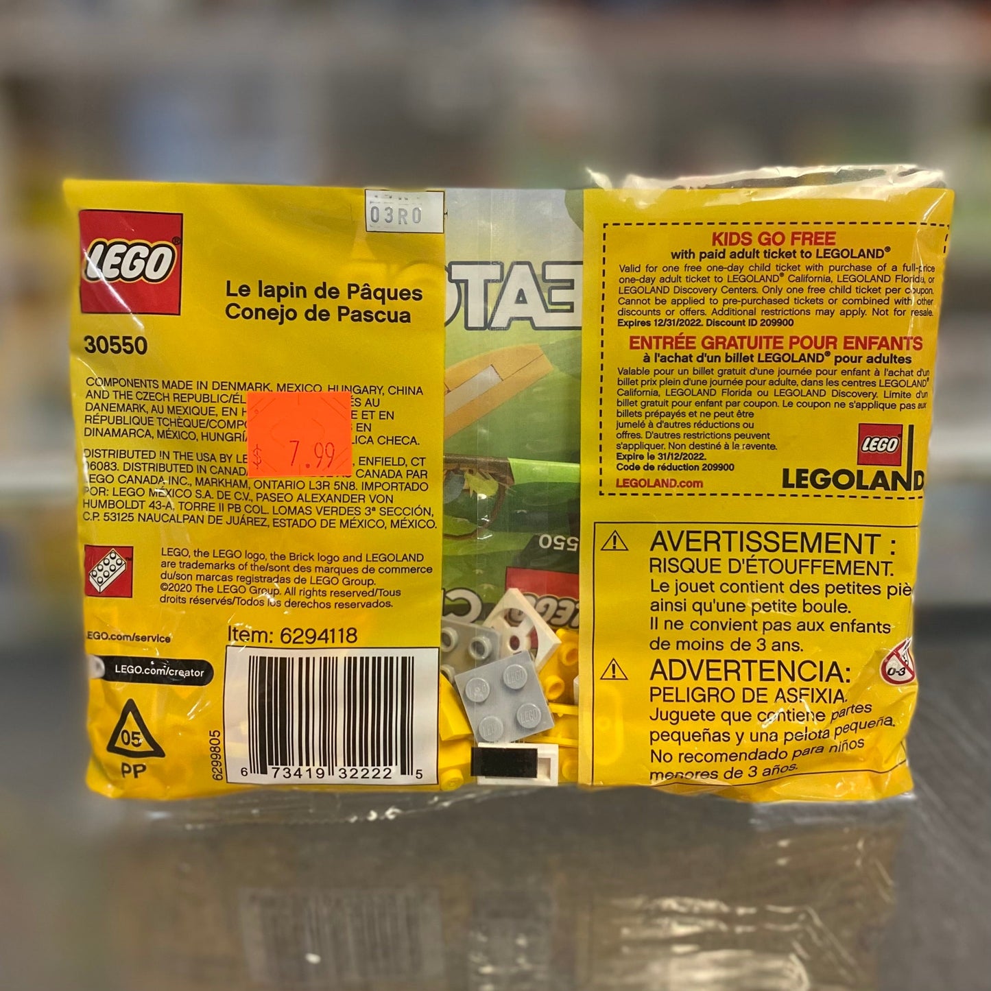 Easter Bunny Polybag 30550