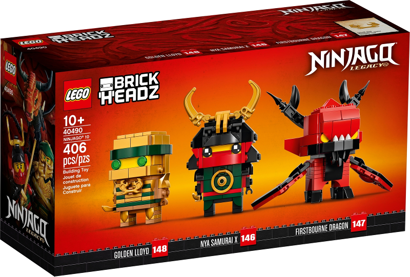 40490 - Ninjago 10 - EMPTY BOX ONLY