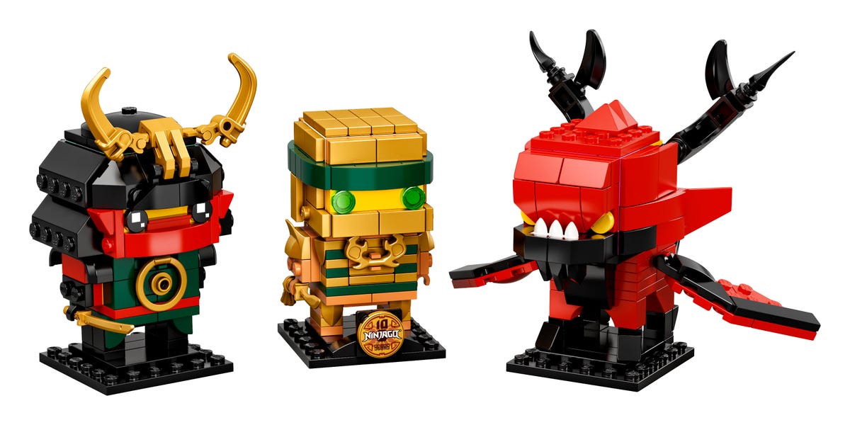 Ninjago 10, 40490 LEGO® BrickHeadz Set