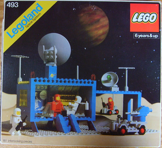 Space Command Center (Craterplate version), 493 - LEGO® Classic Space Set