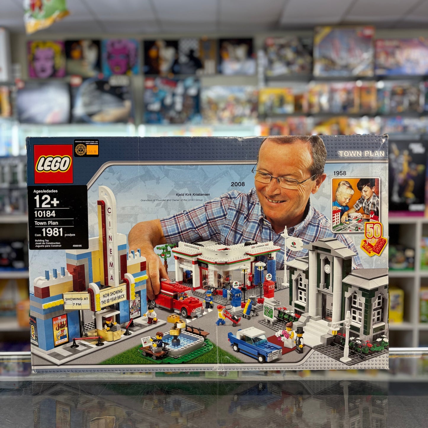 10184 - Town Plan - EMPTY BOX ONLY