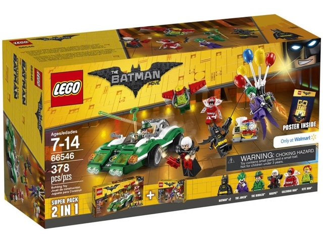 66546 - Super Heroes Bundle Pack, The LEGO Batman Movie, Super Pack 2 in 1 (Sets 70900 and 70903) - EMPTY BOX ONLY