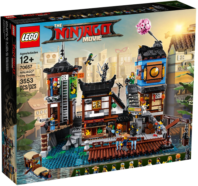 70657 - Ninjago City Docks - EMPTY BOX ONLY