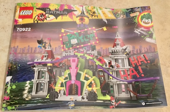 70922-The Joker Manor - INSTRUCTIONS ONLY