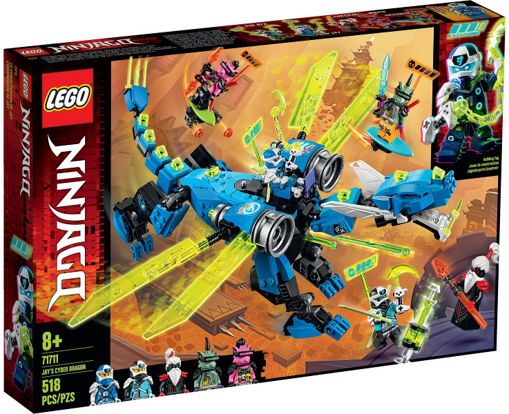 71711 - Jay's Cyber Dragon - EMPTY BOX ONLY