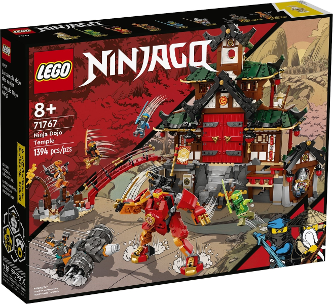 71767 - Ninja Dojo Temple - EMPTY BOX ONLY