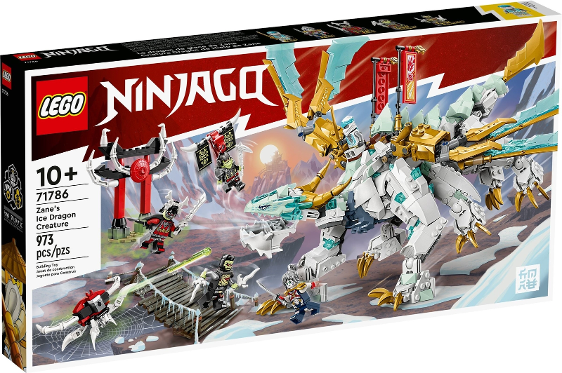71786 - Zane's Ice Dragon Creature - EMPTY BOX ONLY