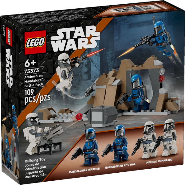 75373 - Ambush on Mandalore Battle Pack - EMPTY BOX ONLY