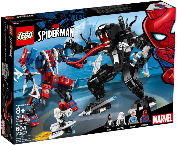 76115 - Spider Mech vs. Venom - EMPTY BOX ONLY