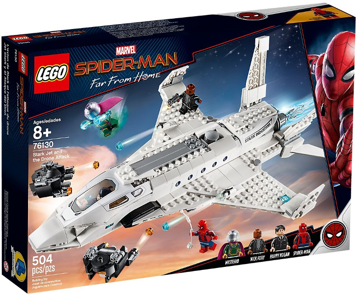 76130 - Stark Jet and the Drone Attack - EMPTY BOX ONLY