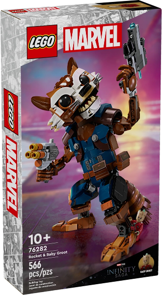 76282 - Rocket & Baby Groot - EMPTY BOX ONLY