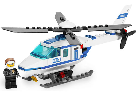 Police Helicopter, 7741 - LEGO® City Set