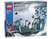 Knight's Attack Barge Set, 8801