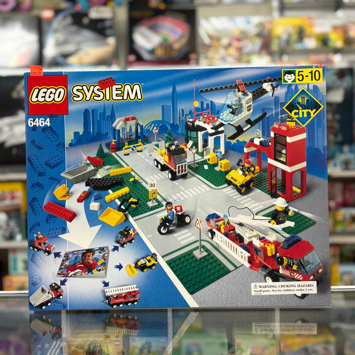 6464 - Super Rescue Complex - EMPTY BOX ONLY
