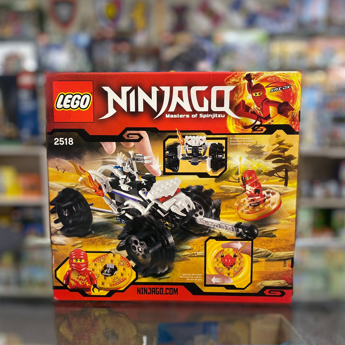 Nuckal's ATV, 2518 - LEGO® Ninjago Set