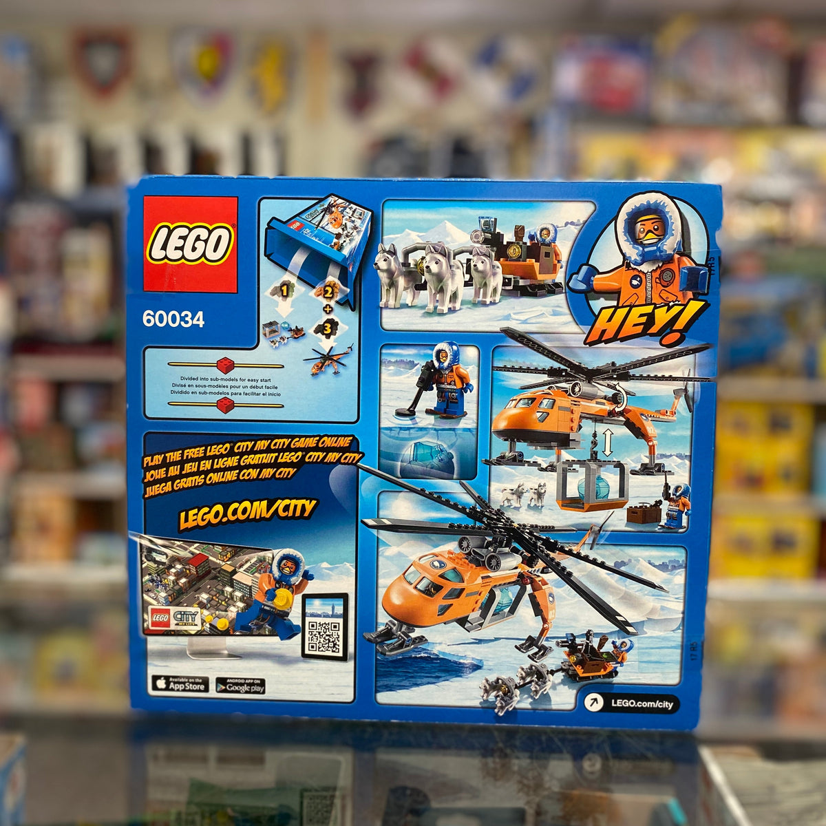 Arctic Helicrane, 60034 - LEGO® City Set