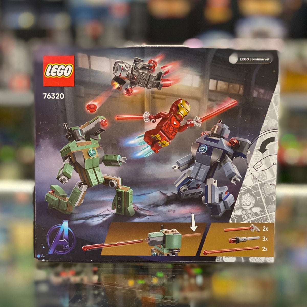 Iron Man & War Machine vs. Hammer Drones, 76320 - LEGO® Marvel set