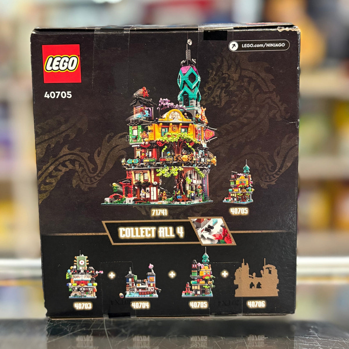 Micro NINJAGO City Gardens, 40705 - LEGO® Ninjago Set