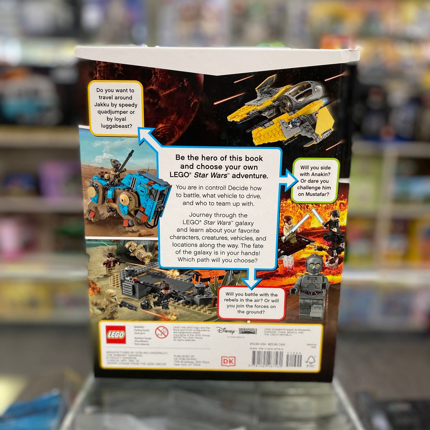 LEGO® Star Wars - Choose Your Path, Be The Hero, Discover The Galaxy, 9781465467560 - LEGO® Star Wars Informational Book