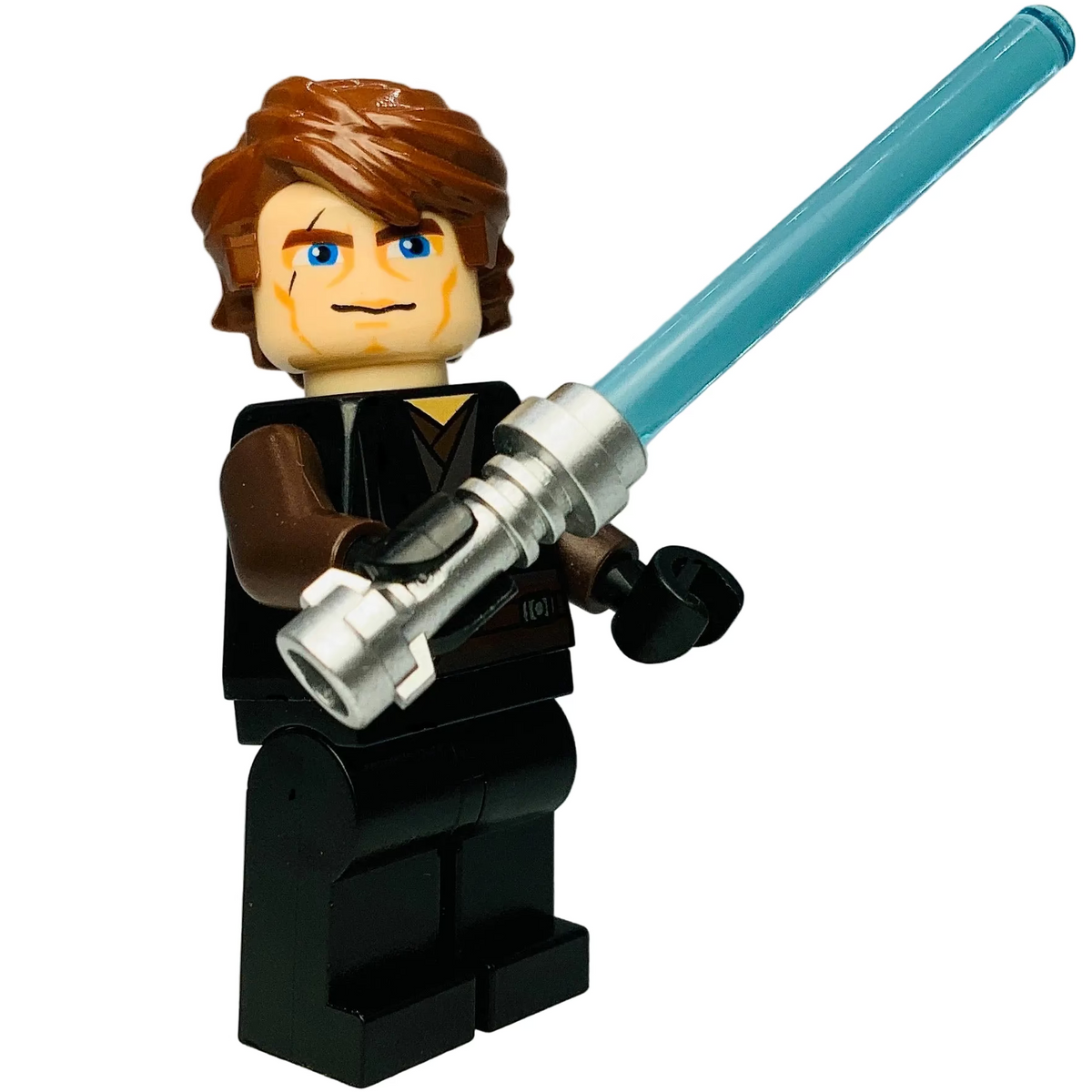 Anakin Skywalker - Large Eyes, Dark Brown Arms, sw0317, LEGO® Star Wars Minifigure