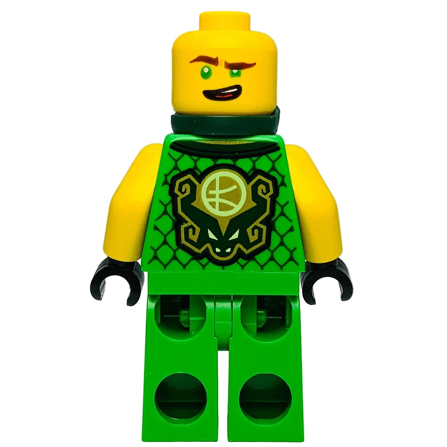 Lloyd - Dragons Rising, Tournament Armor, Dark Green Bandana, njo1053 - LEGO® Ninjago Minifigure