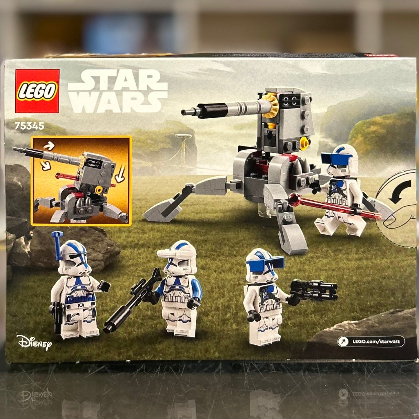 501st Clone Troopers Battle Pack, 75345 - LEGO® Star Wars Set
