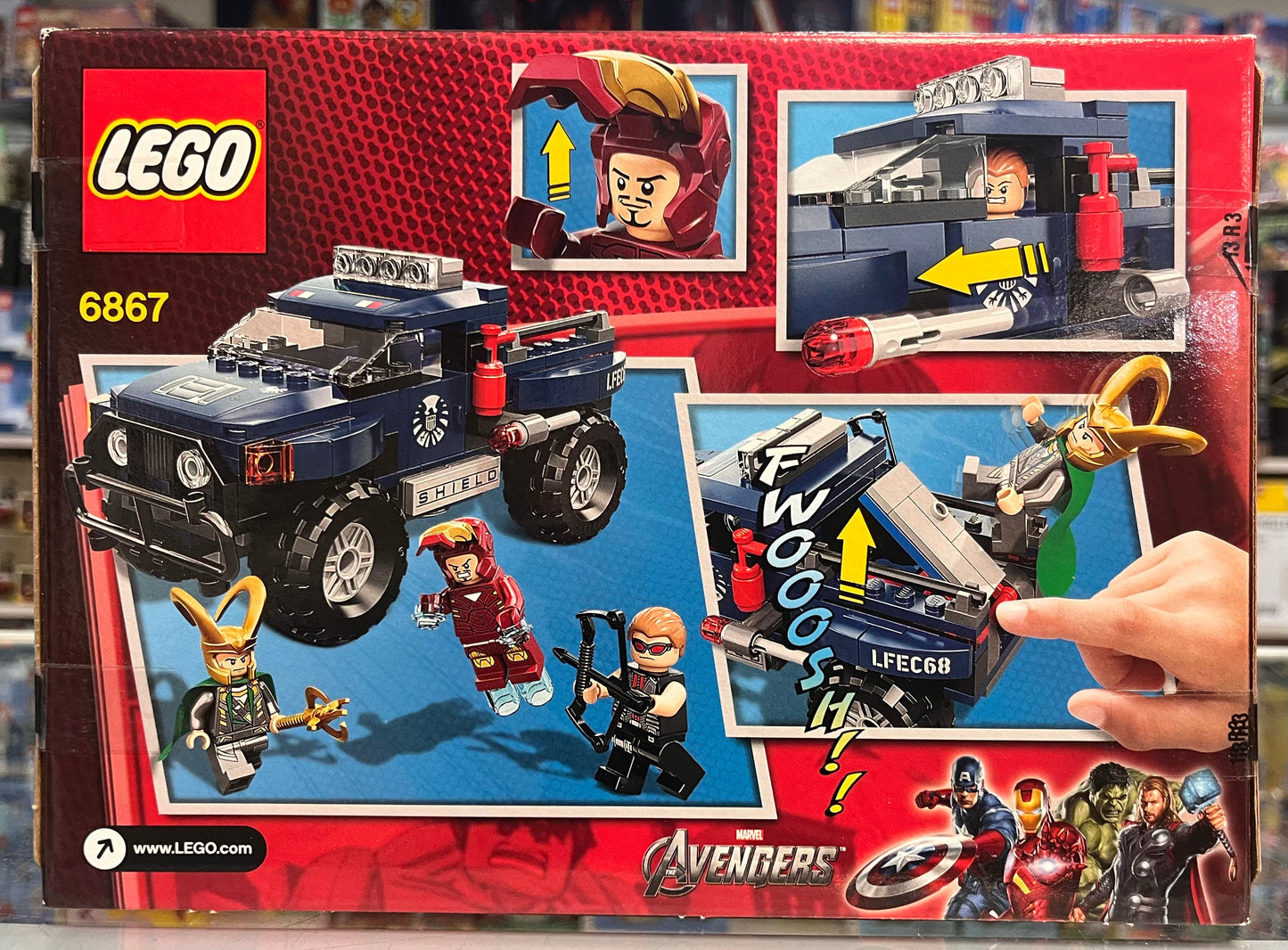 Loki's Cosmic Cube Escape, 6867 - LEGO® Marvel Set