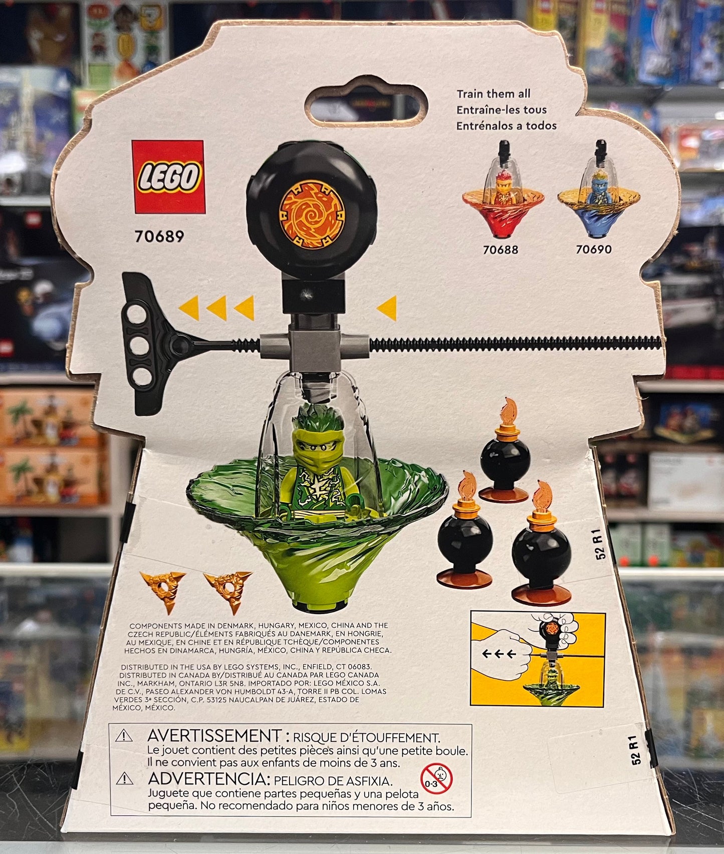 Lloyd's Spinjitzu Ninja Training, 70689 - LEGO® NINJAGO Set