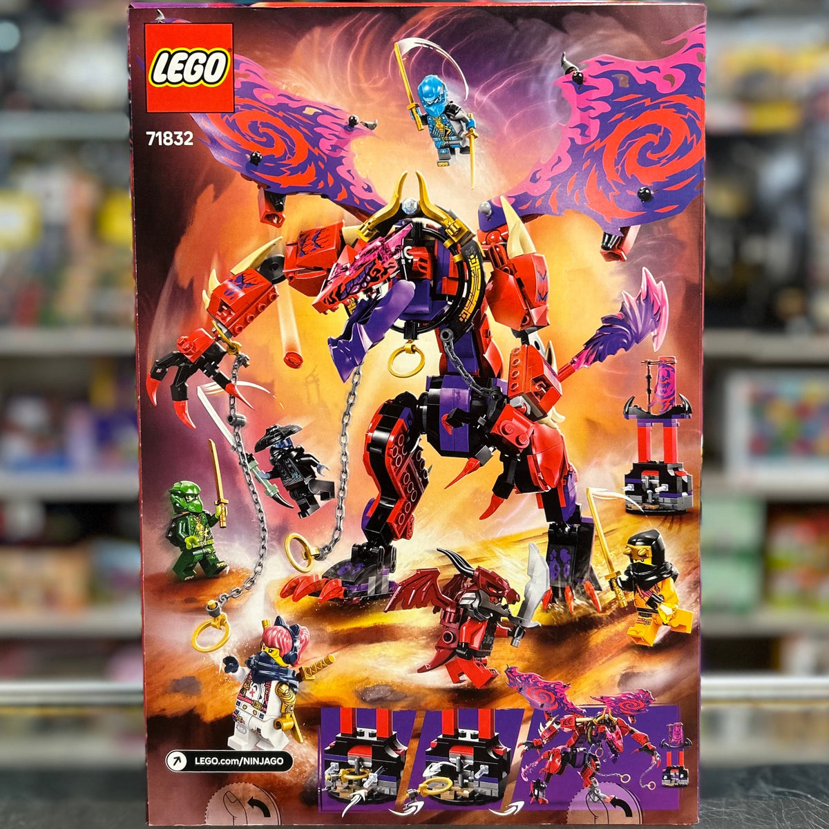 Thunderfang Dragon of Chaos, 71832 - LEGO® Ninjago Set