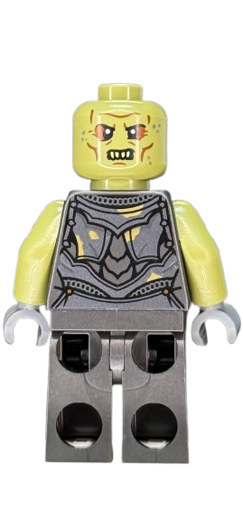 Orc - Olive Green Head, lor135 - LEGO® Lord of the Rings™ Minifigure