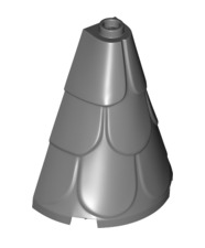 Tower Roof 2x4x4 Half Cone Shaped, Part# 35563