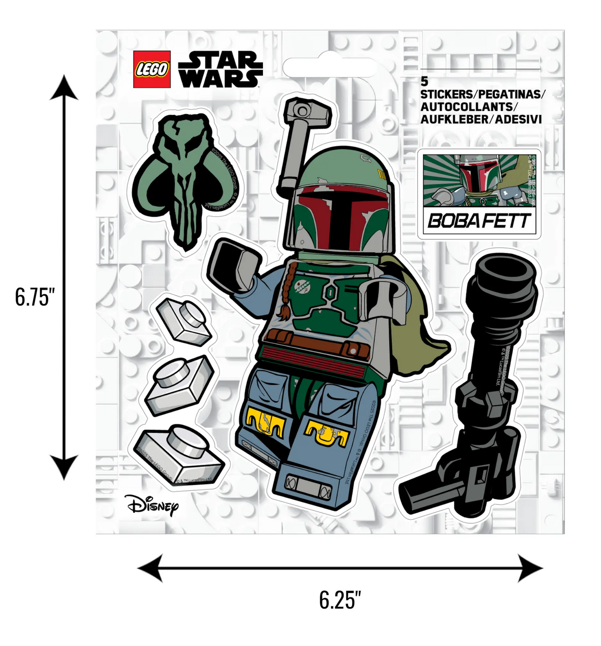 LEGO® Star Wars™ Sticker - Boba Fett™ (53778)
