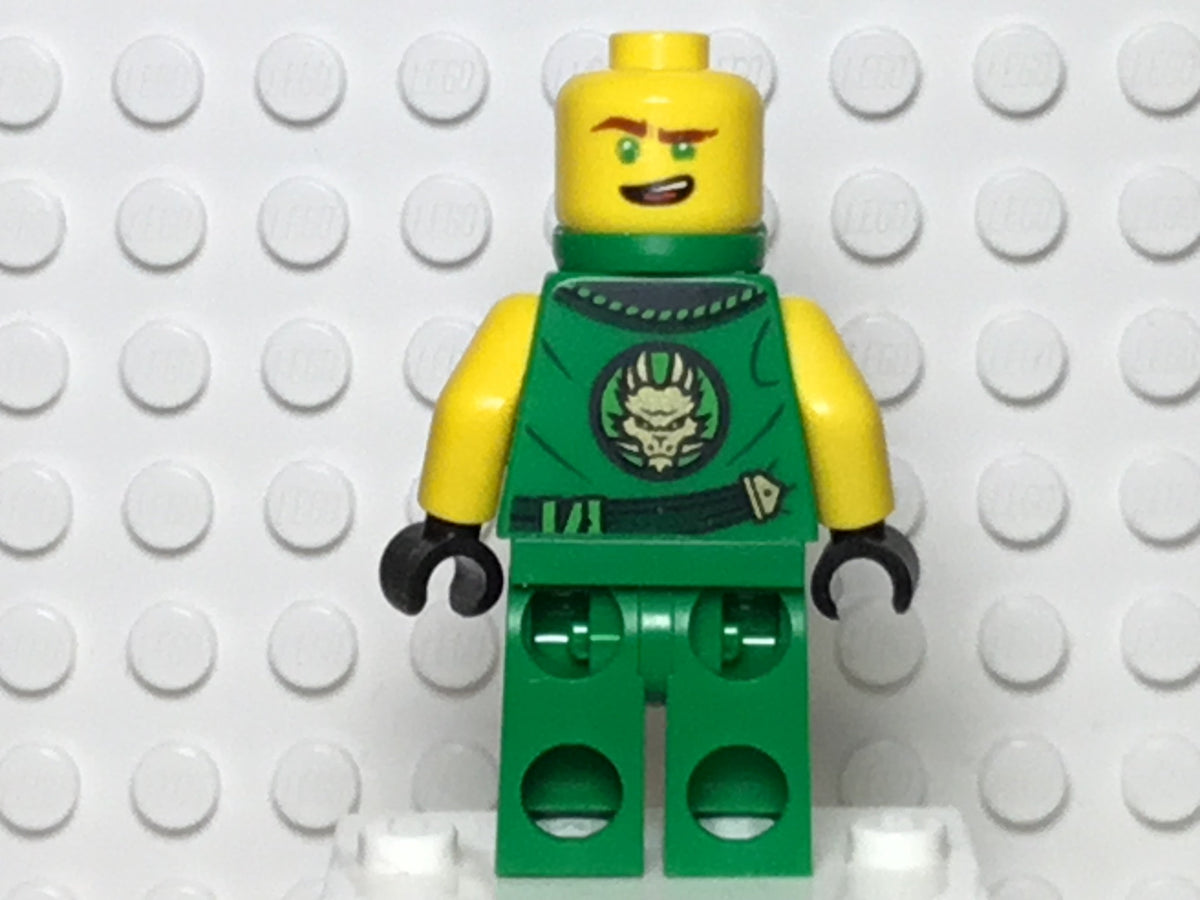 Lloyd - Legacy, Rebooted, Ninjago Logogram 'MASTER' on Torso, njo0574a - LEGO® Ninjago Minifigure