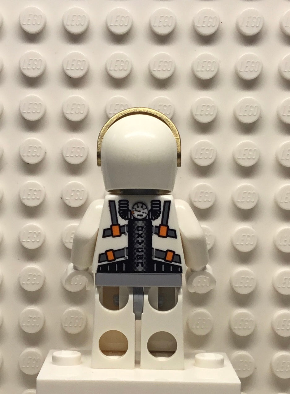 Mars Mission Astronaut with Messy Hair and Stubble, mm003