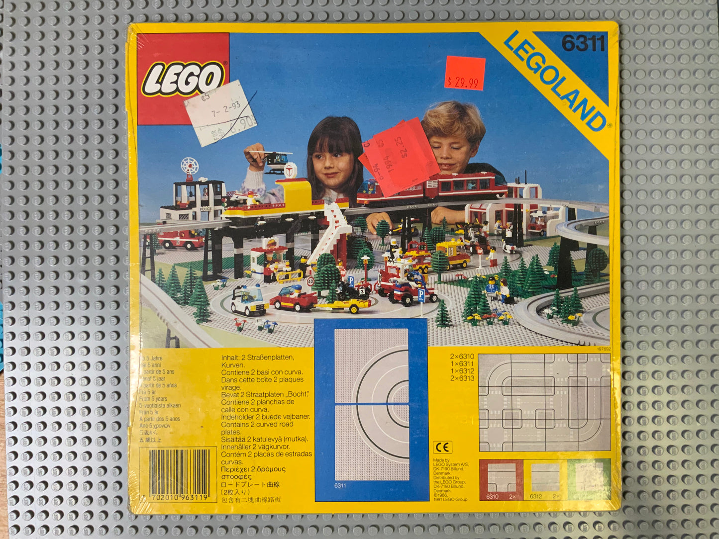 Curved Road Plates, 6311