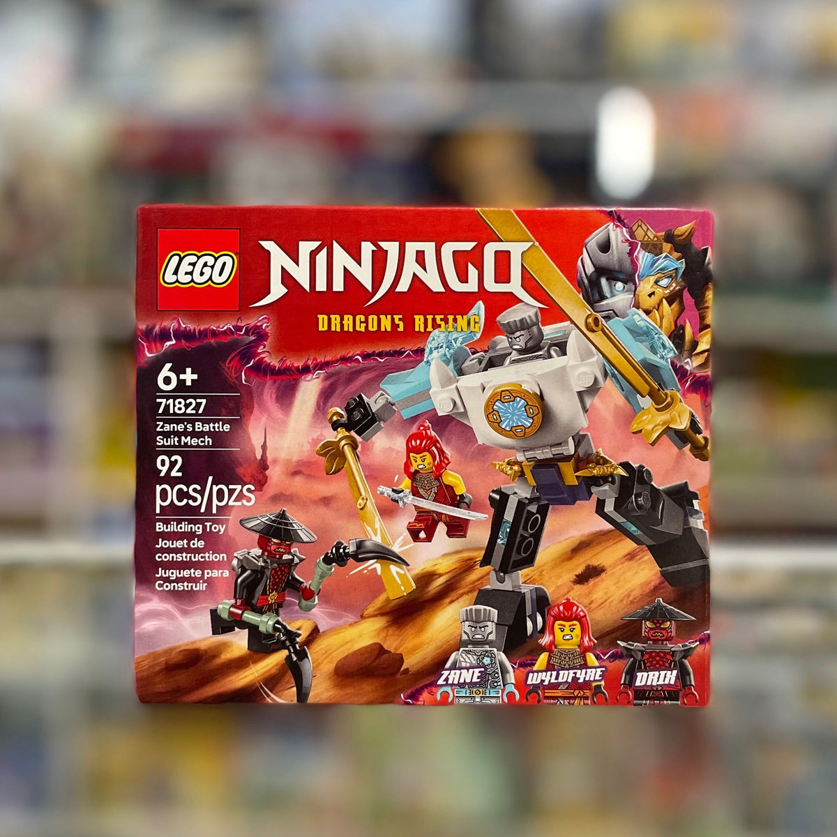 71827 - Zane's Battle Suit Mech - EMPTY BOX ONLY