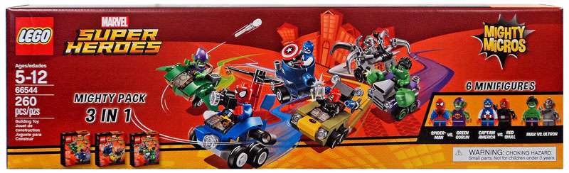 Marvel Super Heroes Mighty Pack (3 in 1), 66544