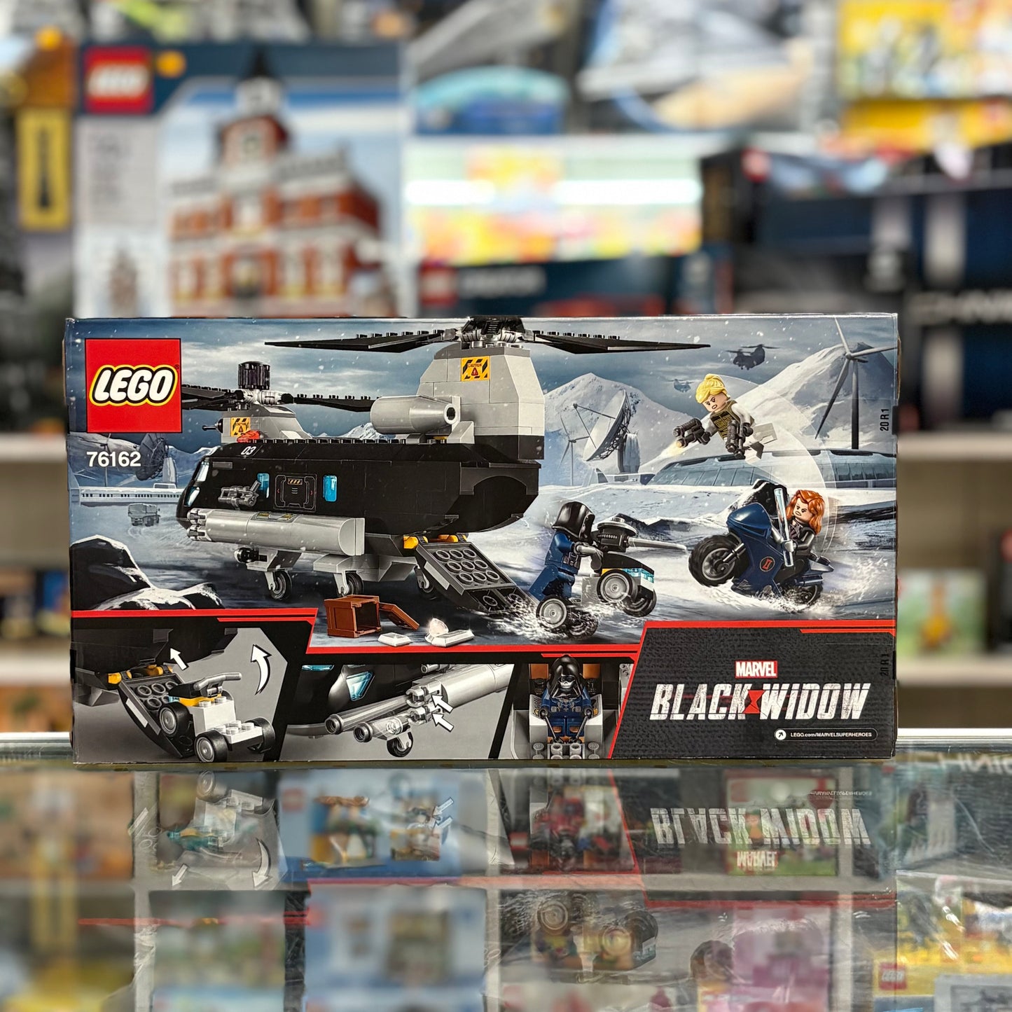 Black Widow's Helicopter Chase, 76162 - LEGO® Marvel Set