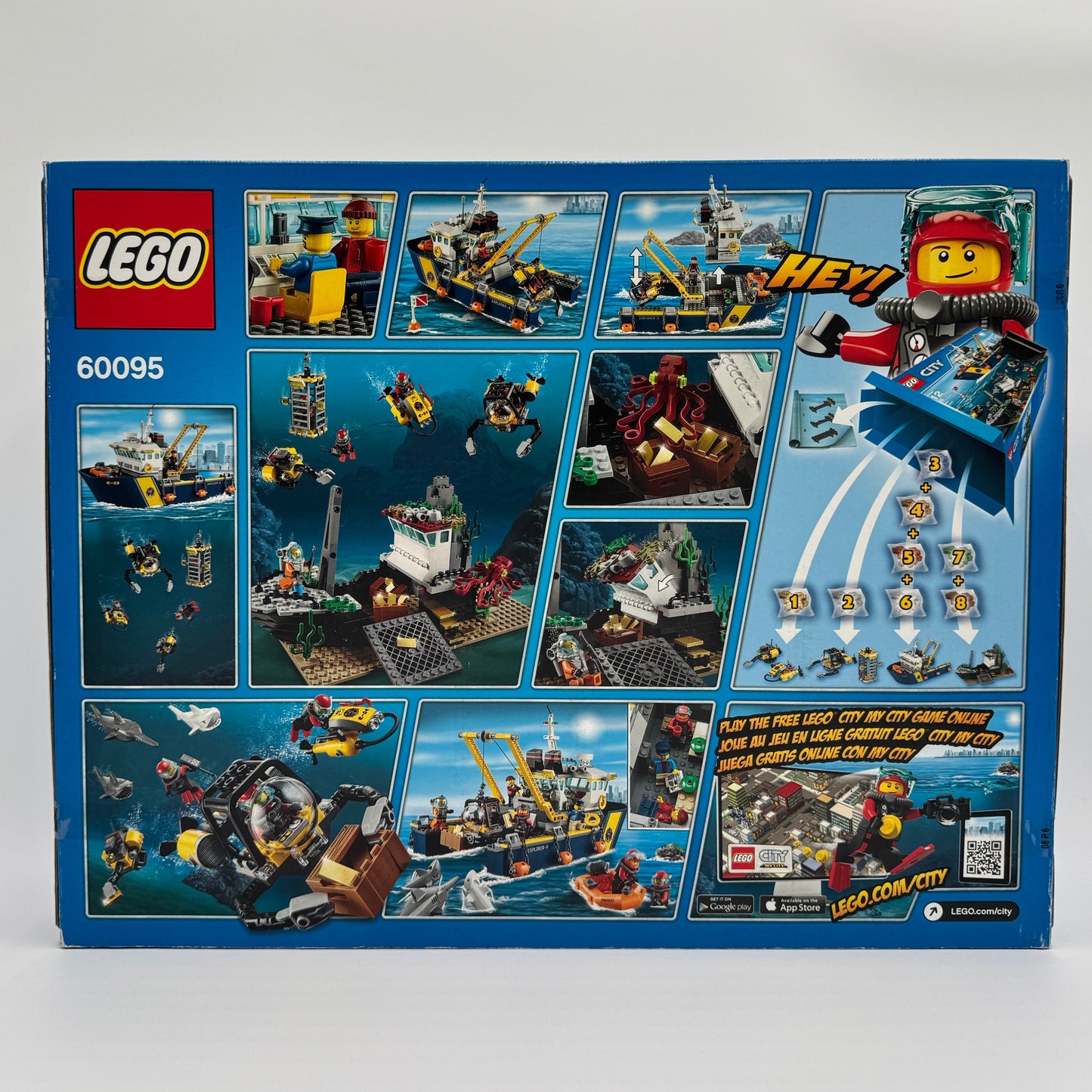 Deep Sea Exploration Vessel, 60095 - LEGO® City Set