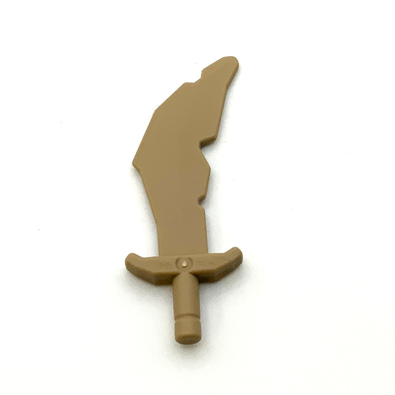 Minifigure, Weapon Sword, Scimitar with Nicks, Part# 60752
