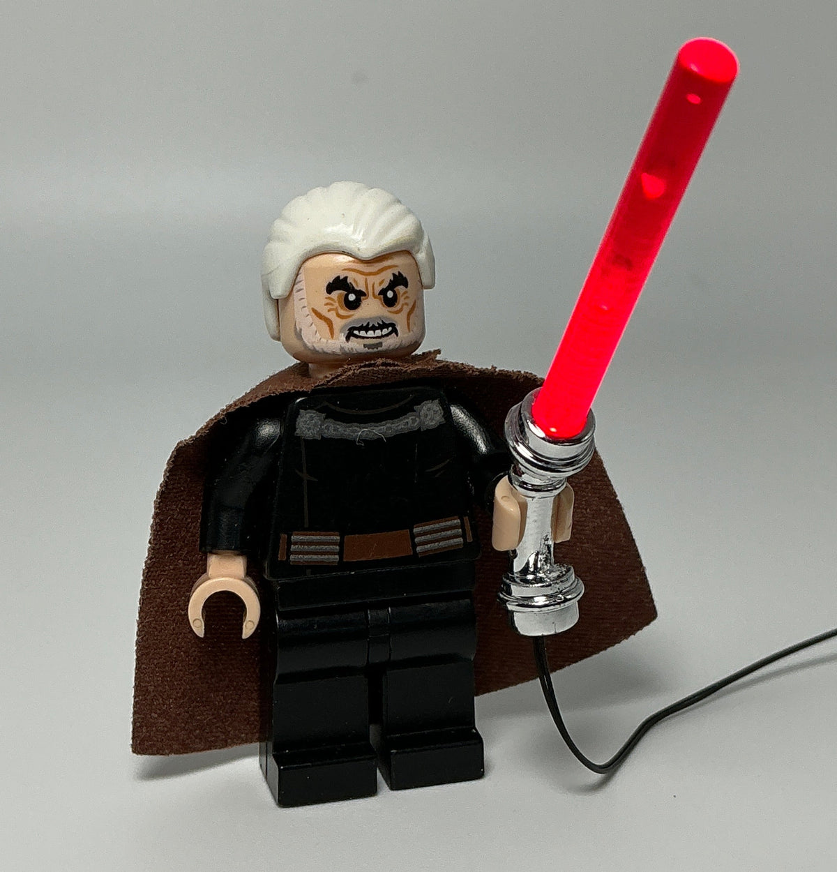 LED Light-Up Count Dooku's Lightsaber, USB & DIY System, LW-75017