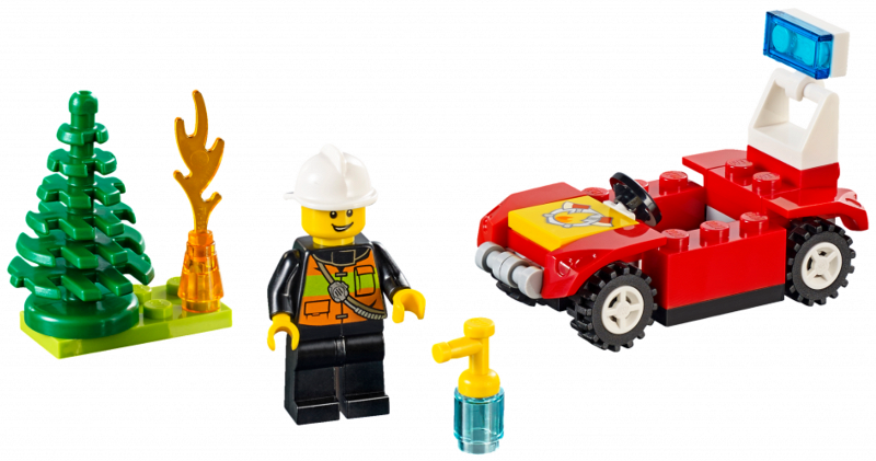 Juniors Fire Car polybag 30338